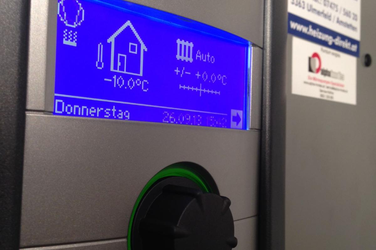 Wärmepumpenregler - Bild von Jakob Günther
