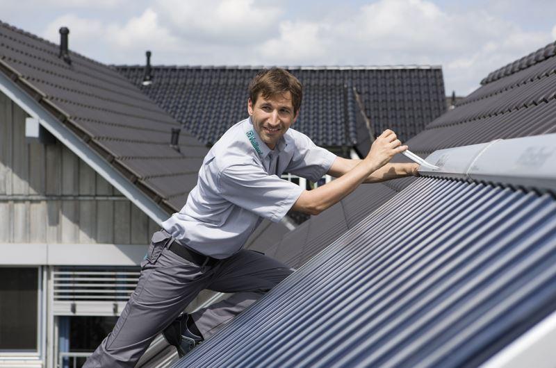 Wartung der Solaranlage